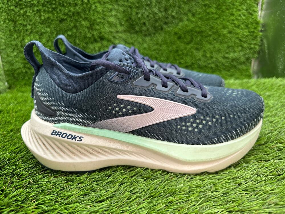 Brooks Glycerin 23 1204651D453 Athletic Sneaker Women's 7.5D Blue Knit Running
